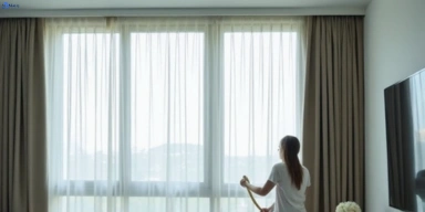 Delicate fabric curtain stain removal silk velvet sheer waterfall-nsw treatment